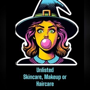 Unlisted skincare, hair care or makeup